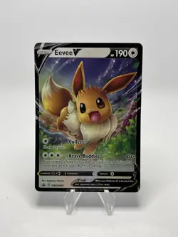 Eevee V SWSH065 - Pokemon Sword & Shield Black Star Promo Holo - Image 1