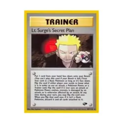 Pokemon Pokemon Gym Challenge Lt. Surge's Secret Plan (R) #107 EX - Image 1