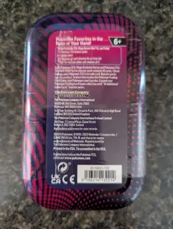 Pokemon TCG: Mega Evolution Mega Heroes Mini Tin Sealed - Image 2