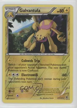 Galvantula Reverse Foil Pokemon XY Phantom Forces #27 - Image 1