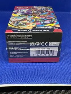 Pokemon TCG Mega Evolution Booster Bundle Sealed 6 Packs + Xernas Foil IN HAND - Image 5
