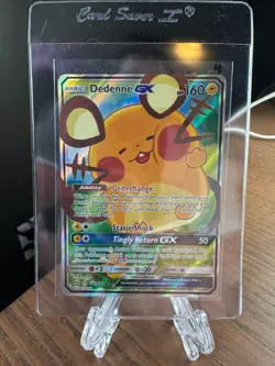 Pokemon TCG Dedenne GX Alternate Art Promo 195a/214 Near Mint - Sun & Moon4 - Image 3