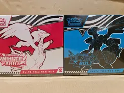 Pokemon Black Bolt & White Flare Elite Trainer box ETB New and Sealed S&V TCG - Image 1