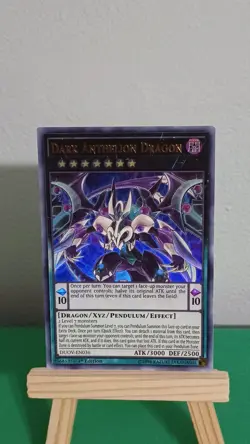 2020 Yugioh Dark Anthelion Dragon DUOV-EN036 Ultra Rare Duel Overload - Image 1