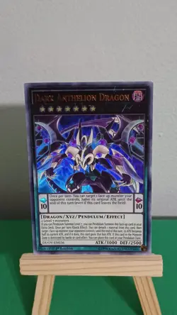 2020 Yugioh Dark Anthelion Dragon DUOV-EN036 Ultra Rare Duel Overload - Image 3