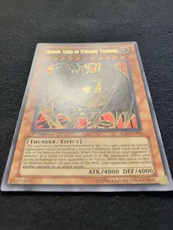 Sacred Beasts Hamon SOI-EN002, Raviel SOI-EN003 x2 Ultra Rare 1st Edition YuGiOh - Image 3