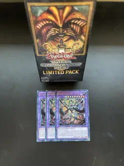Yugioh! 3x Mementomictlan Tecuhtlica - Creation King 25LP WORLD CHAMPIONSHIP - Image 2