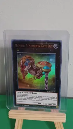 2020 Yugioh Number 2: Numeron Gate Dve BLAR-EN023 Ultra Rare BL Armageddon - Image 5