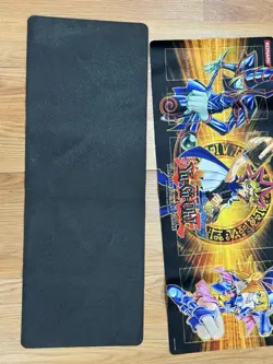 Vintage Yugioh Trading Card Game Rubber Mat Board Konami 1996 Yu-Gi-Oh Lot Of 2 - Image 4