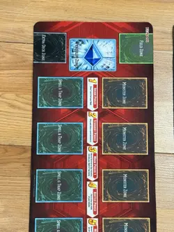 Vintage Yugioh Trading Card Game Rubber Mat Board Konami 1996 Yu-Gi-Oh Lot Of 2 - Image 5