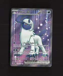 Absol ex 214/197 Obsidian Flames Ultra Rare Full Art Holo Pokemon Card - Image 1