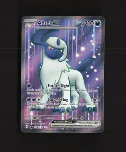 Absol ex 214/197 Obsidian Flames Ultra Rare Full Art Holo Pokemon Card - Image 2