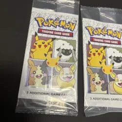 Pokemon Trading Card Game 25th Anaversary (3 Card Packs) Includes 3 Packs - Image 2
