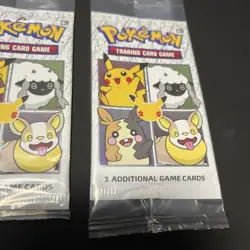 Pokemon Trading Card Game 25th Anaversary (3 Card Packs) Includes 3 Packs - Image 3