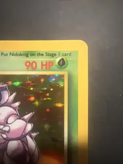 Pokemon TCG Nidoking Base Set Holo Unlimited Rare Card 11/102 MP 🔥🔥 - Image 3