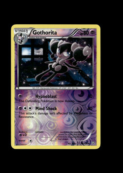 Pokemon 2012 Near Mint NM Gothorita Dragons Exalted REVERSE 56/124 Card - Image 1