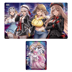 UNION ARENA Playmat & Action Point Cards Set GODDESS OF VICTORY: NIKKE BCF - Image 1