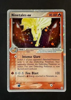 Ninetales EX Hidden Legends Ultra Rare Holo Pokemon TCG Card 96/101 - Image 1