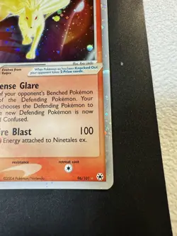 Ninetales EX Hidden Legends Ultra Rare Holo Pokemon TCG Card 96/101 - Image 2