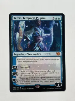 The Brothers' War Magic: The Gathering Teferi, Temporal Pilgrim MTG Card - Image 1