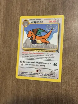 Dragonite Pokemon Promo 1999 WOTC - Lightly Played - 1st Movie Vintage Holo Card - Image 1