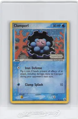 CLAMPERL 51/92 - COMMON - STAMPED HOLO - EX Legend Maker - Pokemon Card - HP/DMG - Image 1