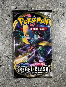 Pokemon TCG Cards 1x Rebel Clash Booster Pack Genuine Unweighed Factory Sealed - Image 2
