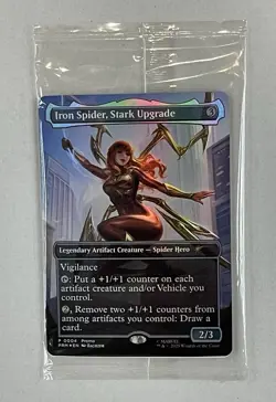 Magic: The Gathering Mary Jane Watson Iron Spider Game Trading Card New Sealed - Image 1