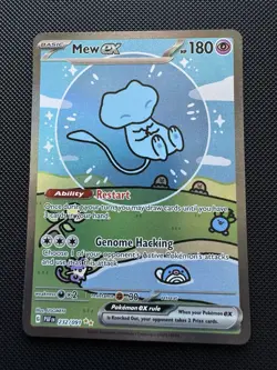 Pokemon TCG Bubble Mew EX Paldean Fates Special Illustration Rare Card 232/091 - Image 1