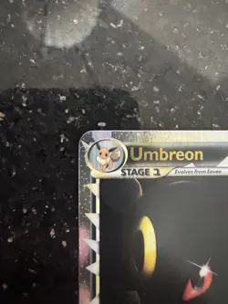 Pokemon TCG Umbreon Prime 86/90 Undaunted Holo Card - VERY CLEAN - Image 3