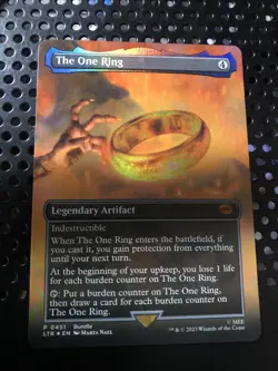 The One Ring (Borderless) (LTR Bundle) Foil - Image 1