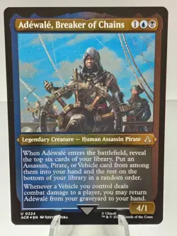 Adewale, Breaker Of Chains Foil Etched ACR 0224 MTG NM/M - Image 1