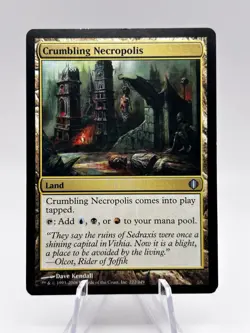 Crumbling Necropolis 222/249 Shards of Alara MTG LP - Image 1