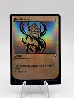 Fire Diamond 445 Foil Showcase Battle for Baldur's Gate CLB MTG LP - Image 1