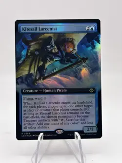 Kitesail Larcenist 0363 Foil Extended Art Lost Caverns of Ixalan LCI MTG NM - Image 1