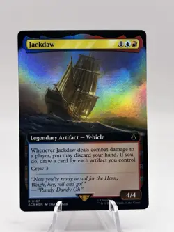 Jackdaw 0167 Foil Extended Art Universes Beyond: Assassin's Creed ACR MTG NM - Image 1