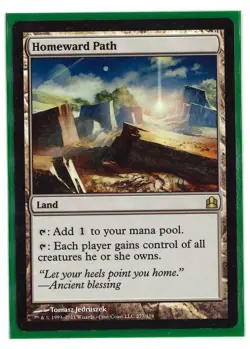 MTG Commander 2011 - 1x Homeward Path - MP - Image 1