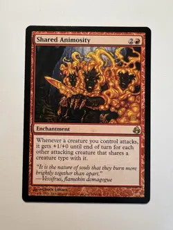 Shared Animosity - MTG Morningtide - NM - Image 1