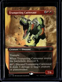 Trumpeting Carnosaur - 324 - LCI - NM - MTG Magic the Gathering - Image 1
