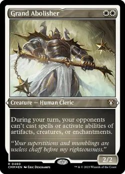 Grand Abolisher Etched FOIL #460 | CMM Commander Masters | MTG - Image 1