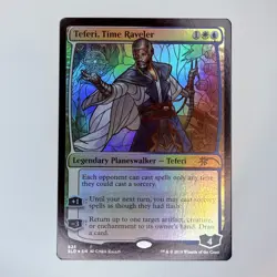Teferi, Time Raveler (Stained Glass) Secret Lair Drop Foil MTG NM - Image 1