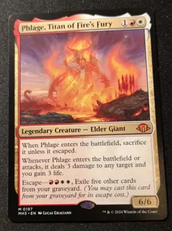 Phlage, Titan Of Fire's Fury - MH3 - MTG - EN - NM - 0197 - Image 1