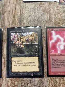 Magic The Gathering Lot Ball Lightning Dark Stone Devilss AN + Vintage Staples - Image 5