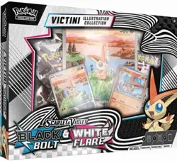 🔥 Pokemon TCG Black Bolt & White Flare 🔥 Victini Illustration Collection Box - Image 1