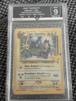 Light Toxtricity SWSH137 - Celebrations 25th Black Star Promo - Pokemon Card - Image 1