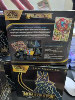 Pokemon TCG Mega Evolution ETB (Sealed) IN HAND FREE SHIPPING!! - Image 3
