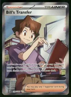 Bill's Transfer - 194/165 Ultra Rare Holo NM Pokemon SV: Scarlet & Violet 151 - Image 1