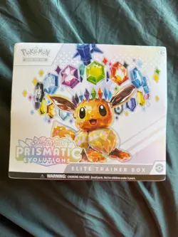 Pokemon TCG S&V Prismatic Evolutions ETB Elite Trainer Box FACTORY SEALED - Image 1