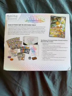 Pokemon TCG S&V Prismatic Evolutions ETB Elite Trainer Box FACTORY SEALED - Image 2