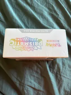 Pokemon TCG S&V Prismatic Evolutions ETB Elite Trainer Box FACTORY SEALED - Image 5